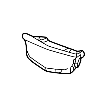GM 87829226 Emblem 87829226 GM Emblem Illustration 1 of 1