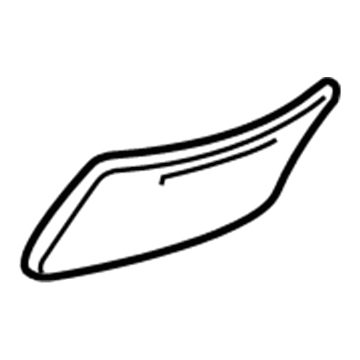 GM 22937689 Compartment Door 22937689 GM Compartment Door Illustration 1 of 1