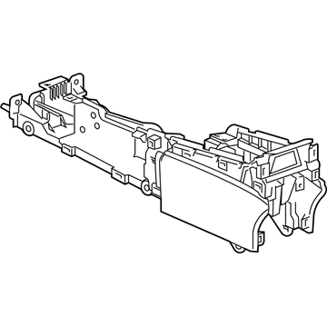 GM 23227988 Console Base, Black 23227988 GM Console Base, Black Illustration 1 of 1