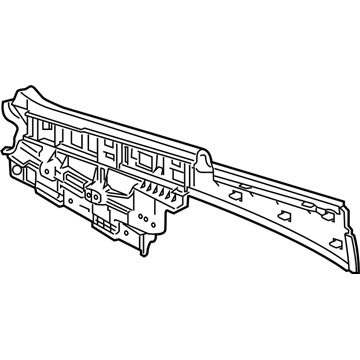 GM 23424806 Side Trim Panel, Titanium, Passenger Side 23424806 GM Side Trim Panel, Titanium, Passenger Side Illustration 1 of 1