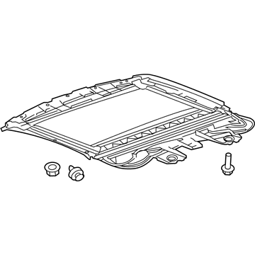 Cadillac CTS Sunroof - 23142880
