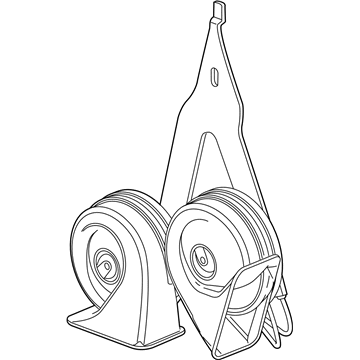 Chevy 85587715 Horn