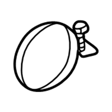 94845284 GM Air Hose Clamp Illustration 1 of 1