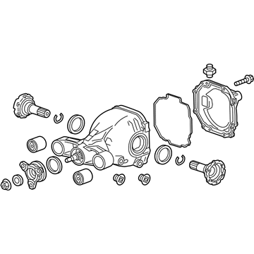 GM 23156303 Differential Assembly 23156303 GM Differential Assembly Illustration 1 of 1