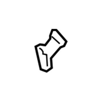 GM 11569918 Drip Molding Retainer 11569918 GM Drip Molding Retainer Illustration 1 of 1