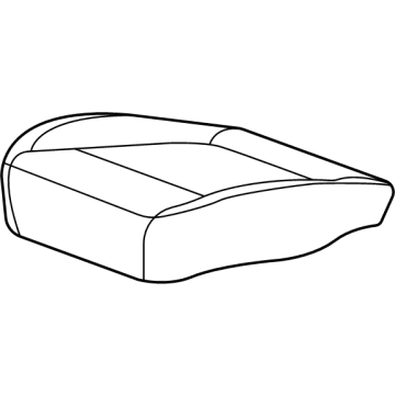GM 42750623 Cushion Cover, Beige 42750623 GM Cushion Cover, Beige Illustration 1 of 1