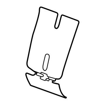 GM 84763288 Seat Back Heater, Front Driver Side 84763288 GM Seat Back Heater, Front Driver Side Illustration 1 of 1