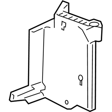GM 22701050 Amplifier Bracket 22701050 GM Amplifier Bracket Illustration 1 of 1