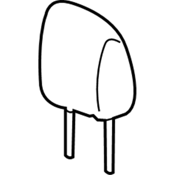 GMC 23294363 Headrest