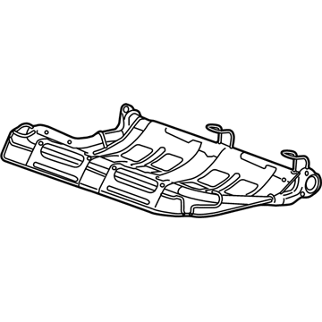 GM 84120327 Seat Frame, Rear 84120327 GM Seat Frame, Rear Illustration 1 of 1