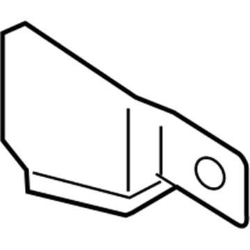 93186915 GM Fender Mount Bracket Illustration 1 of 1