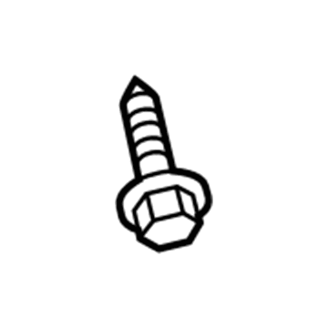 GM 11515401 Console Assembly Bolt 11515401 GM Console Assembly Bolt Illustration 1 of 1