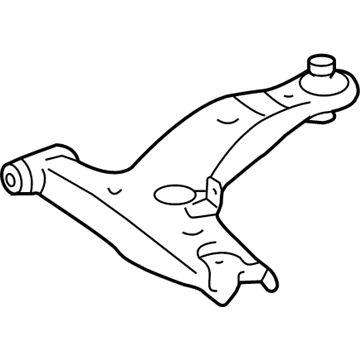 19184389 GM Lower Control Arm, Passenger Side Illustration 1 of 1