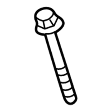 11093782 GM Coil Mount Bolt, Front Illustration 1 of 1