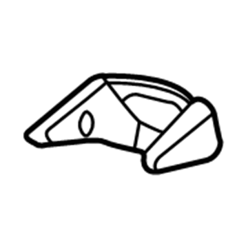 GM 16792193 Ashtray Housing, Front 16792193 GM Ashtray Housing, Front Illustration 1 of 1