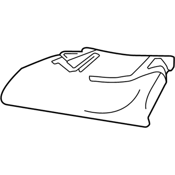 Buick 16793533 Seat Cushion Pad