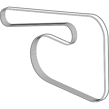 Chevy Impala V-Belt - 12627134