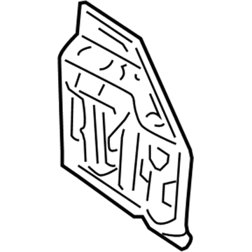 Pontiac 19183931 Rear Body Panel Reinforcement