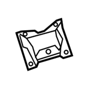 GM 22867402 Display Unit Bracket 22867402 GM Display Unit Bracket Illustration 1 of 1