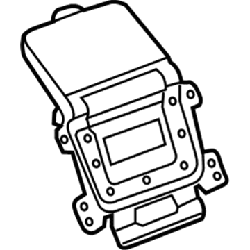GM 23185022 Display Unit, Brown 23185022 GM Display Unit, Brown Illustration 1 of 1
