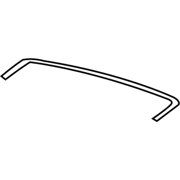 GM 12459098 Air Deflector 12459098 GM Air Deflector Illustration 1 of 1