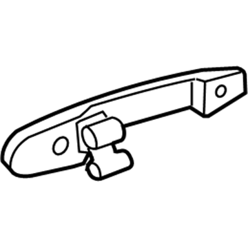 Buick Lucerne Exterior Door Handle - 15936041