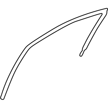 Pontiac Aztek Window Run - 15233996