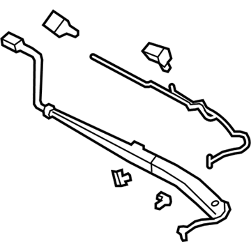 Chevy 92280129 Wiper Arm Assembly