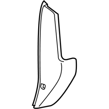 85143784 GM Side Cover, Driver Side Illustration 1 of 1