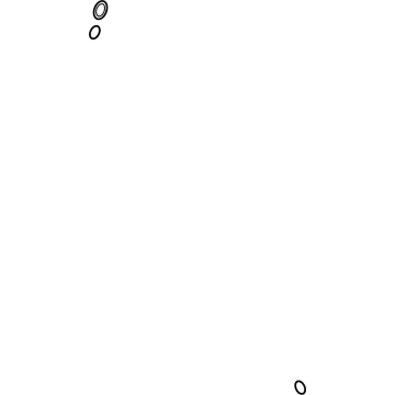 Chevy 13418807 Evaporator Tube Seal