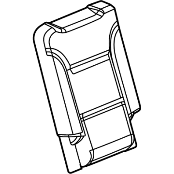 Chevy 84738188 Seat Back Cover
