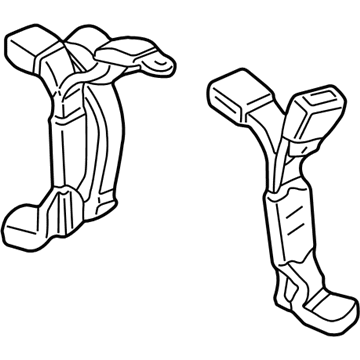 GM 88951570 Lap & Shoulder Belt 88951570 GM Lap & Shoulder Belt Illustration 1 of 1