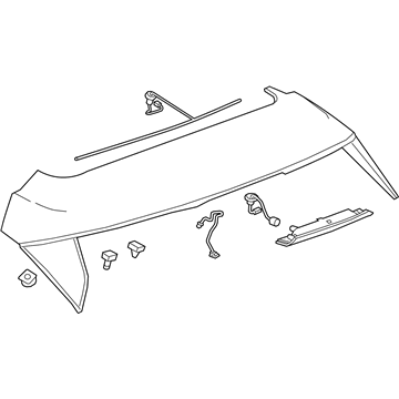 Buick Regal TourX Spoiler - 39195532