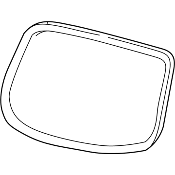 22652710 GM Reveal Molding, Rear Illustration 1 of 1