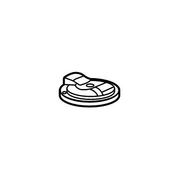 11602410 GM Spare Tire Retainer Illustration 1 of 1