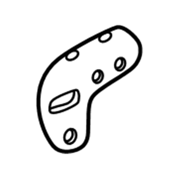 15763017 GM Handle Bezel, Driver Side Illustration 1 of 1