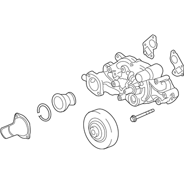 Chevy 12622036 Water Pump