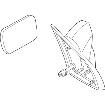 Pontiac Aztek Car Mirror - 10322467