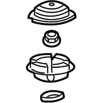 Saturn Ion Strut Mounts - 22687780