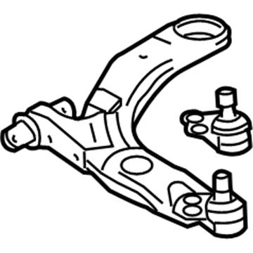 GM 10356342 Lower Control Arm, Driver Side 10356342 GM Lower Control Arm, Driver Side Illustration 1 of 1
