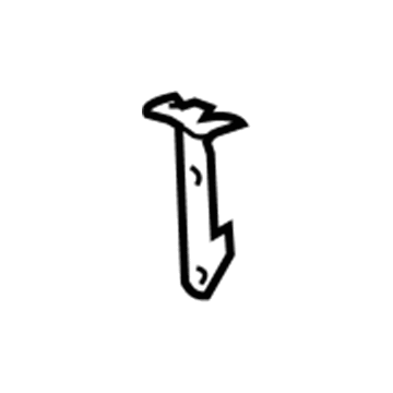 GM 22736930 Bracket, Driver Side 22736930 GM Bracket, Driver Side Illustration 1 of 1