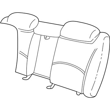 Buick 16797529 Seat Back Frame