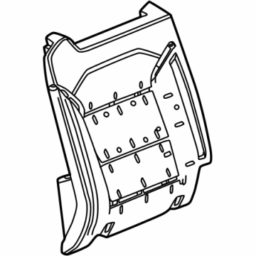 GMC 85092394 Seat Back Pad