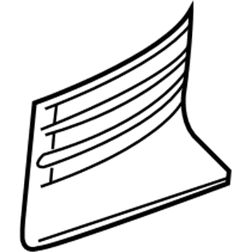GM 89026111 Speaker Grille 89026111 GM Speaker Grille Illustration 1 of 1
