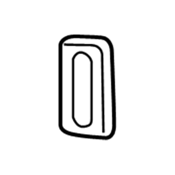 Pontiac 12454630 Release Handle Bezel