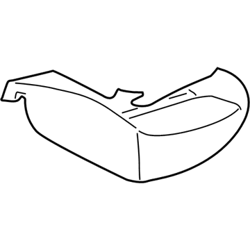 Pontiac 12532628 Seat Cushion Pad