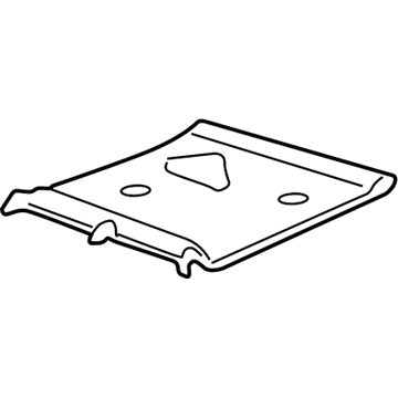 Pontiac 12532236 Seat Cushion Pad Support