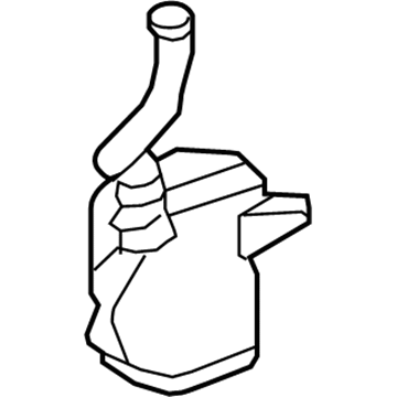 Buick Windshield Washer Fluid Reservoir - 10367083