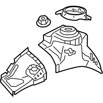 22849838 GM Apron Panel, Front Passenger Side Illustration 1 of 1