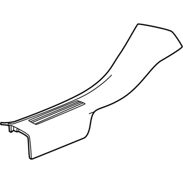 GMC 26368415 Rear Sill Plate